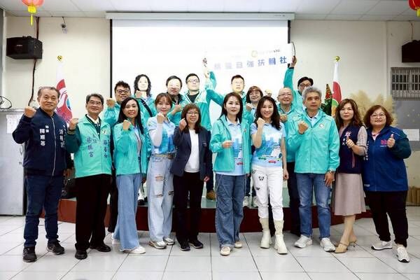 ▲桃園六家扶輪社「團結行善」