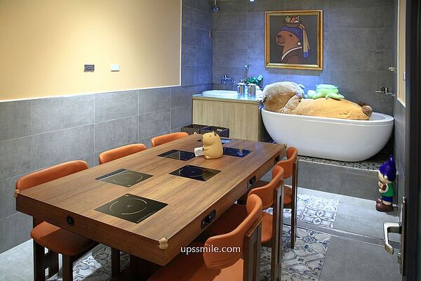 ▲▼台北信義區日式涮涮鍋「水豚屋」,寵物友善餐廳。(圖/部落客萍子提供)