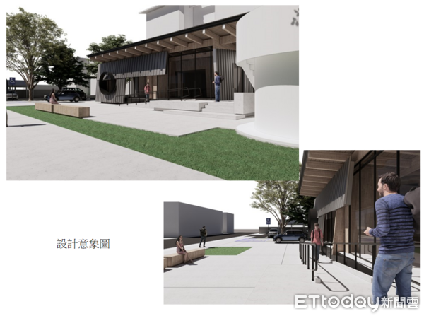 ▲▼「富里鄉多功能中心整建計畫」徹底改善原有建築及設施老舊問題。(圖/富里鄉公所提供,下同)