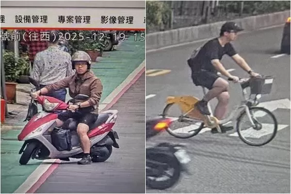 ▲張文縱火後數度變裝製造斷點,並於19日下午4時59分穿著連身雨衣、拖著行李箱走進北捷M8出口,開始實施殺人計畫。(圖/記者張君豪翻攝)