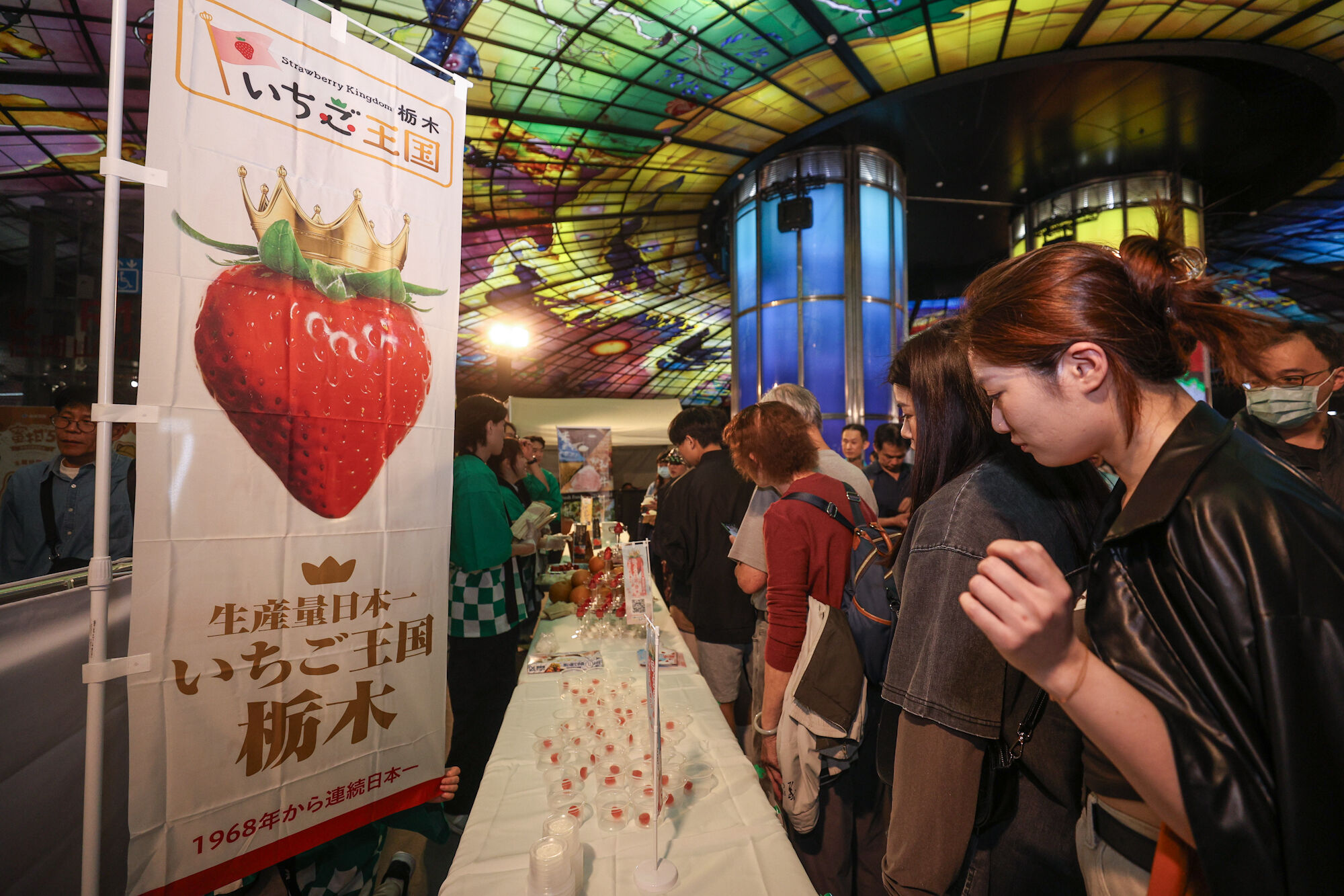 ▲日本栃木縣旅遊推廣宣傳。(圖/記者林敬旻攝)