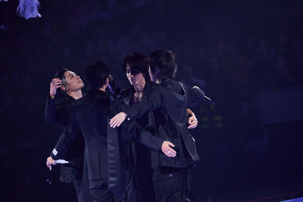 ▲▼ 言承旭、吳建豪、周渝民、五月天阿信與現場五萬顆恆星相互輝映。(圖/相信音樂提供)