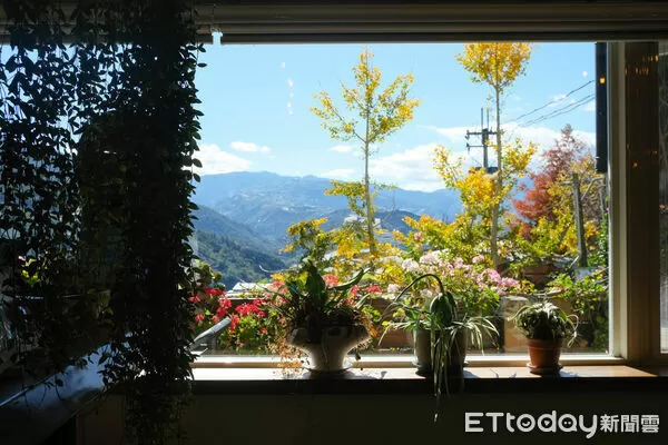 ▲詩歌謠天空,環山部落,山嵐居。(圖/記者彭懷玉攝)