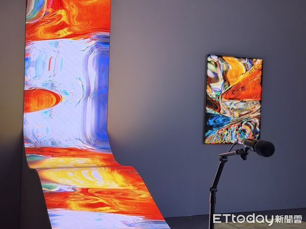 ▲▼科技藝術打造沈浸式體驗!《流光藝境》高雄駁二療癒開展。(圖/記者許宥孺攝)