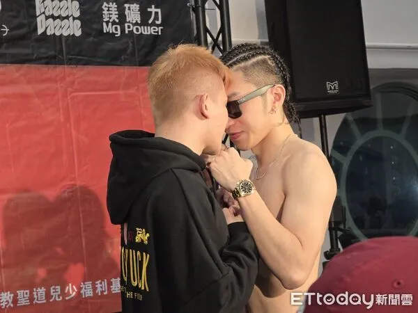 ▲孫生明天將進行拳賽。(圖/記者葉文正攝)