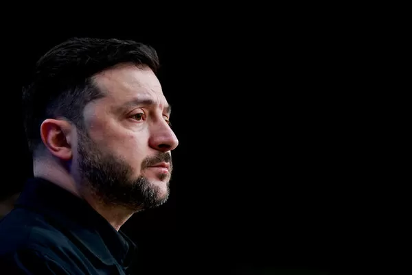 ▲▼烏克蘭總統澤倫斯基。(圖/路透)