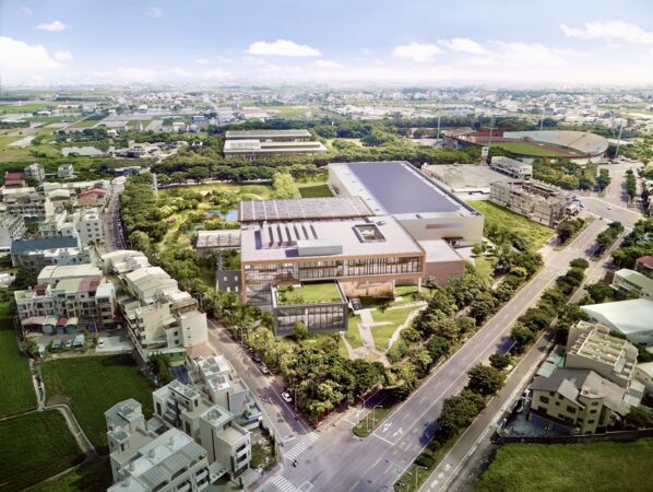 ▲▼國家圖書館南部分館暨聯合典藏中心。(圖/台南市政府提供)