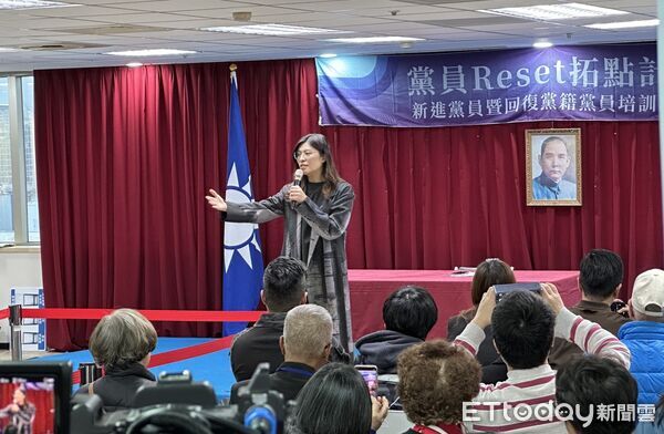 ▲▼ 鄭麗文出席黨員Reset拓點計畫 。(圖/記者崔至雲攝)