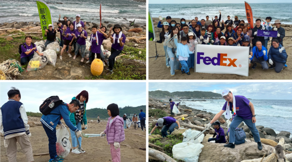 ▲聯邦快遞首度攜手RE-THINK推動海洋保育行動。(圖/業者提供)