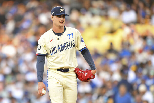 ▲洛杉磯道奇右投萊恩(River Ryan)。(圖/達志影像/美聯社)