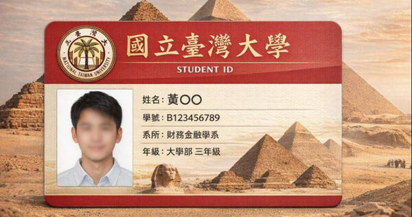 台大生在埃及掉了學生證,竟被國人撿到。(圖/AI示意圖)