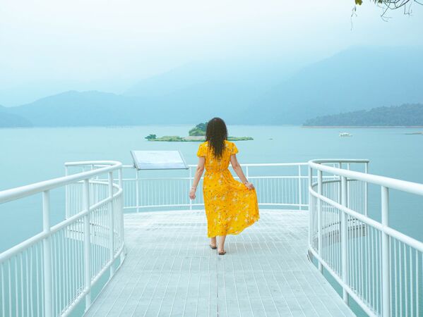 ▲▼全台最美落羽松自行車道。(圖/部落客黑皮提供)