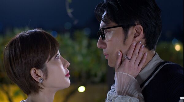 ▲蘇晏霈與李運慶在《豆腐媽媽》飾演夫妻。(圖/民視提供)