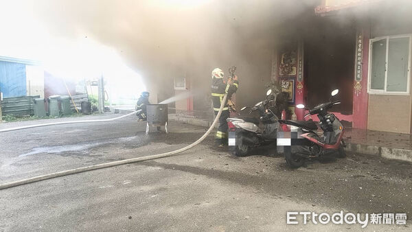 ▲▼ 嘉義縣水上鄉火警 。(圖/嘉義縣消防局提供)