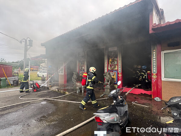 ▲▼ 嘉義縣水上鄉火警 。(圖/嘉義縣消防局提供)