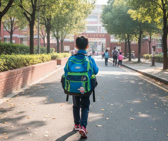 少子化問題重創校園,韓國今年已有高達4,008所小學、中學及高中正式宣布停課或是關閉。(示意圖,AI生成)