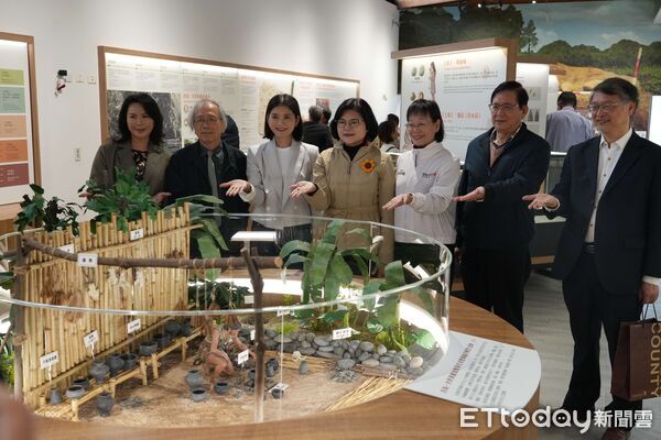 ▲雲林湖山水庫人文遺址館外觀特色十足,是雲林縣重要文化新地標。(圖/記者游瓊華翻攝)