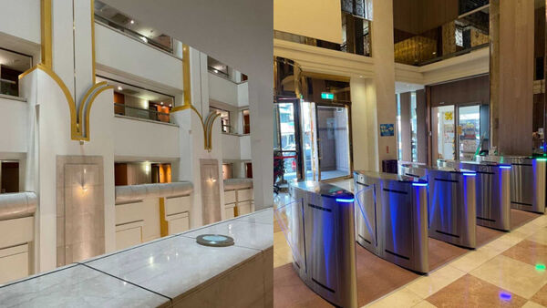 樂天二軍明年1月1日將入住半年前才剛裝潢完畢、設有安全感應進出閘口的宿舍,整體質感明顯優於過往。(圖/讀者提供)