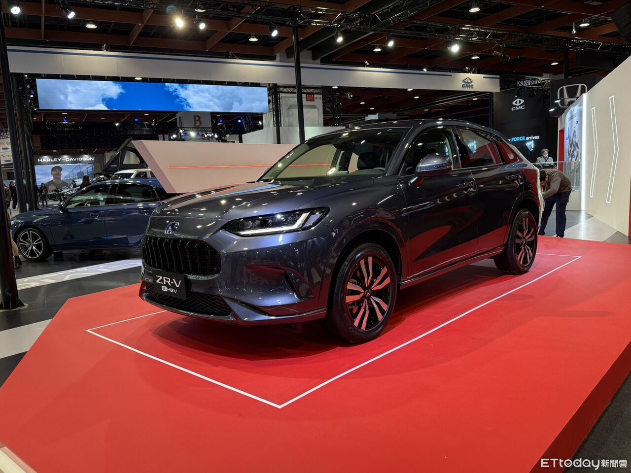 ▲HONDA 台北車展。(圖/記者徐煜展攝)