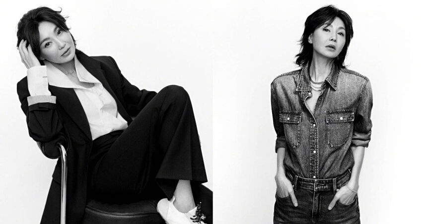 誰相信她已經61歲?張曼玉久違拍時尚大片 一站出場就是「高級時髦」代名詞!