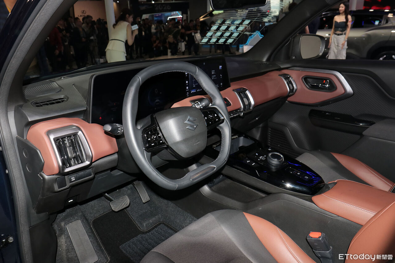 ▲台北車展/Suzuki「首款電動車e Vitara」來了!開價115萬起更有戰力。(圖/記者張慶輝攝)