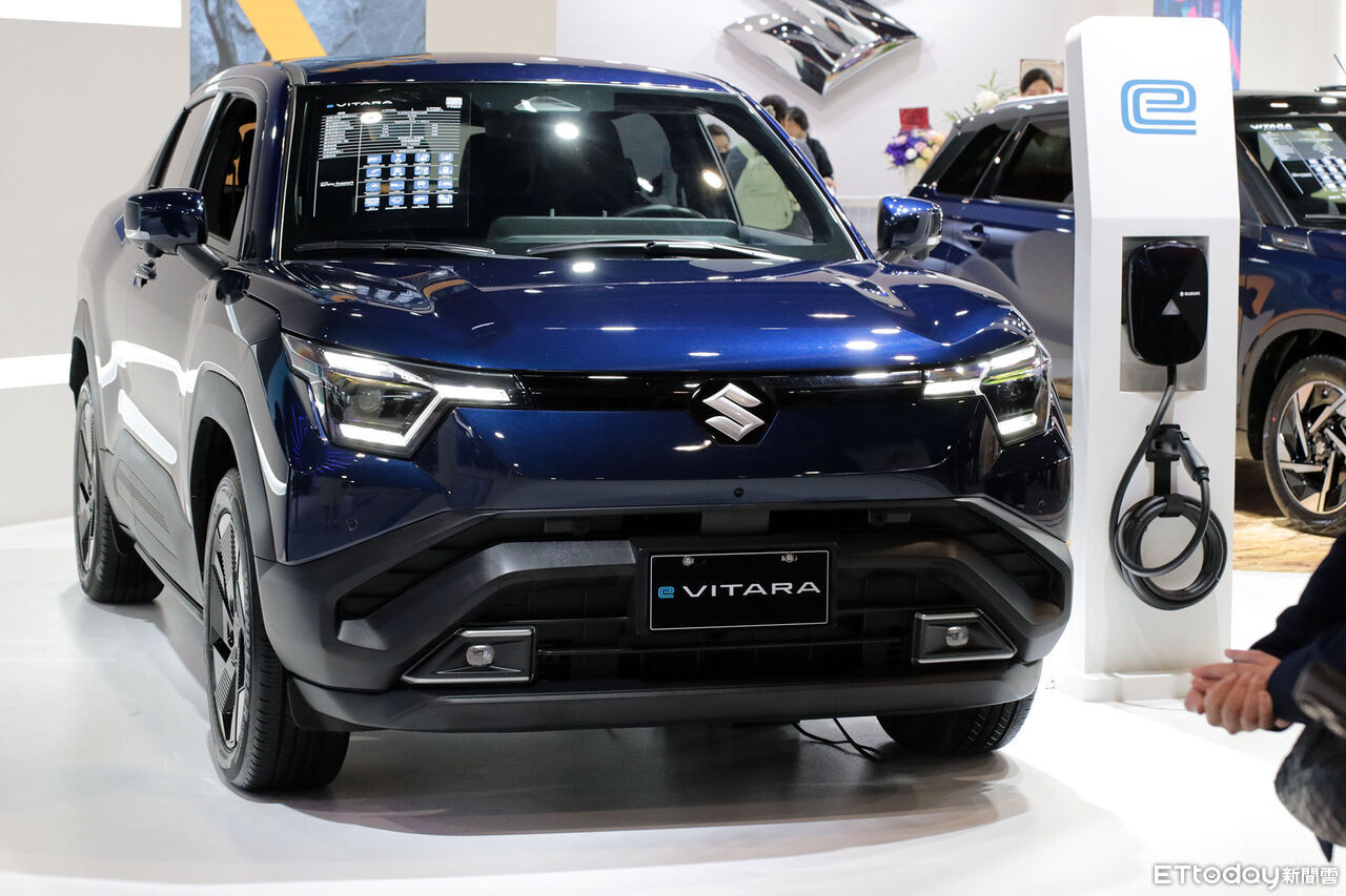 ▲台北車展/Suzuki「首款電動車e Vitara」來了!開價115萬起更有戰力。(圖/記者張慶輝攝)