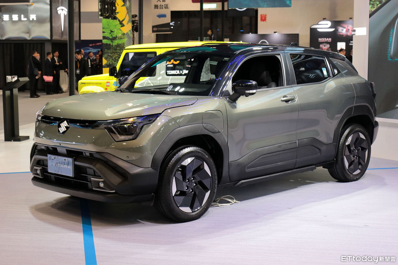 ▲台北車展/Suzuki「首款電動車e Vitara」來了!開價115萬起更有戰力。(圖/記者張慶輝攝)