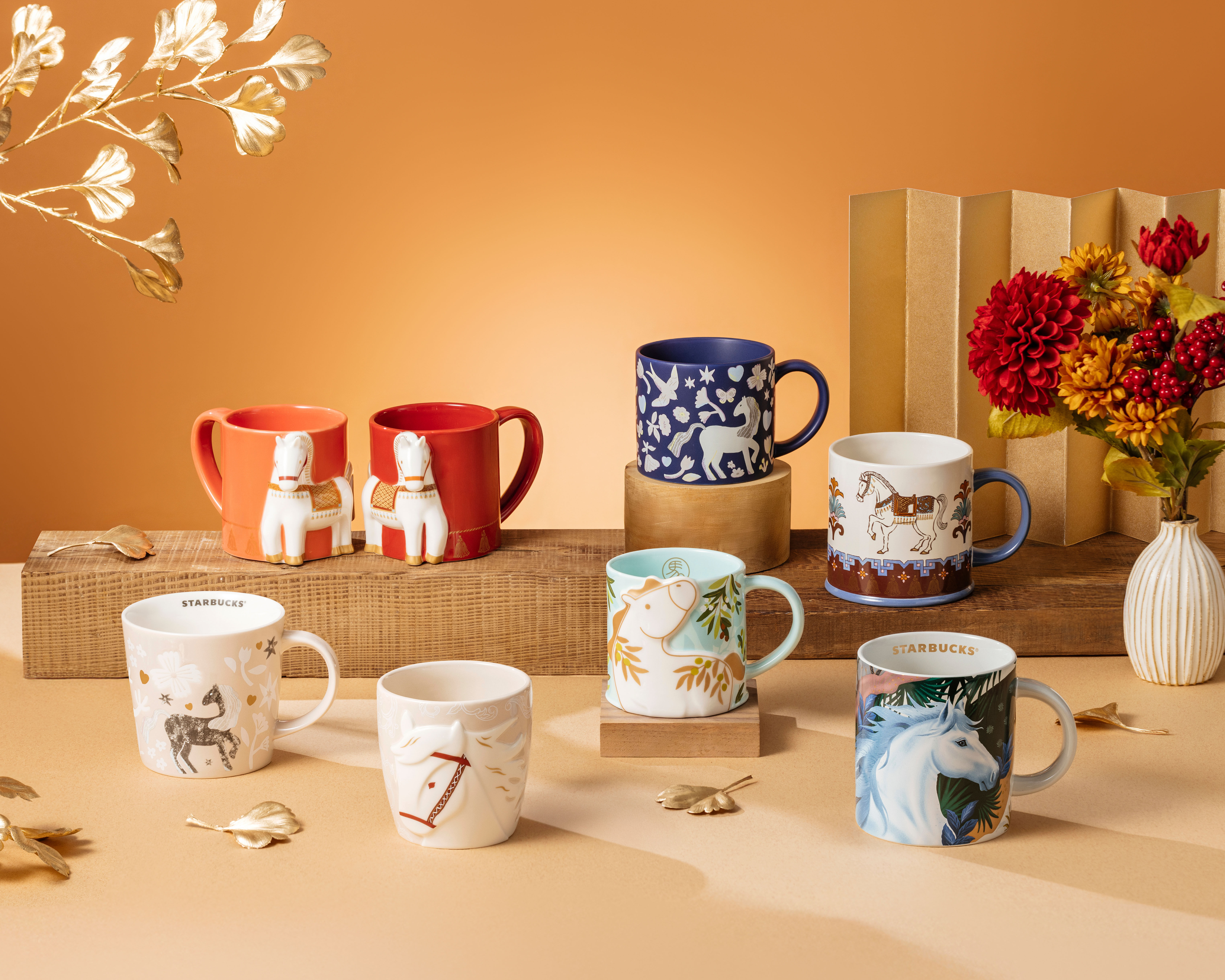 ▲星巴克馬年系列。(圖/品牌提供)