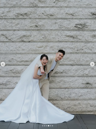 ▲▼陳詩媛,王齊麟。(圖/翻攝自Instagram/10yuan.0424)