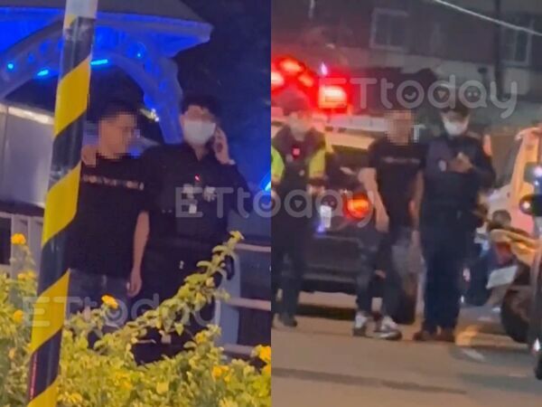 ▲高雄跨年前一刻發生槍擊,一名男子遭逮捕。(圖/記者吳奕靖攝)