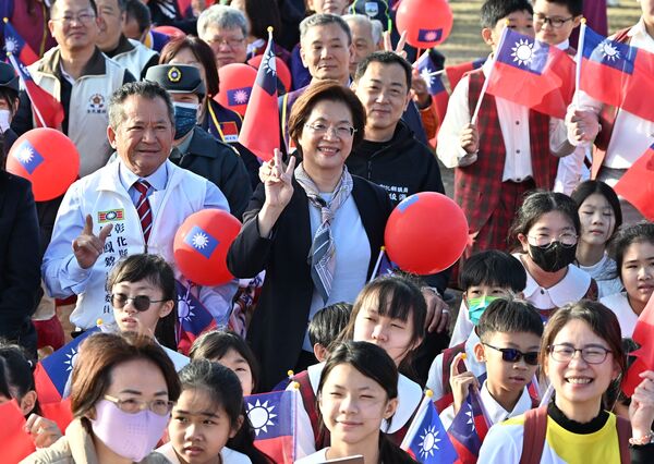 ▲元旦升旗4千人齊聚鹿港。(圖/縣府提供)