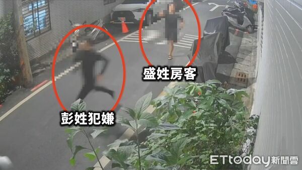 ▲▼ 新北市泰山區彭姓男子疑因愛慕隔壁女房客,竟淺入其住處並意圖對其侵犯,遭盛姓鄰居發現後追捕。(圖/記者陸運陞翻攝)