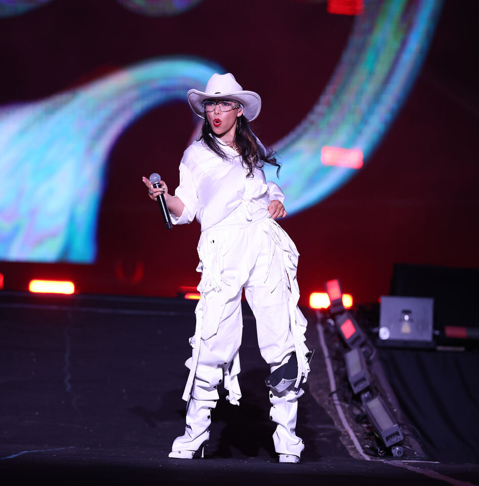 ▲▼Saya出席台東跨年晚會。(圖/台東縣政府提供)