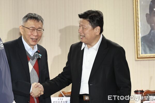 ▲▼ 柯文哲拜會國民黨團 。(圖/記者徐文彬攝)