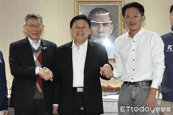 ▲▼ 柯文哲拜會國民黨團 。(圖/記者徐文彬攝)