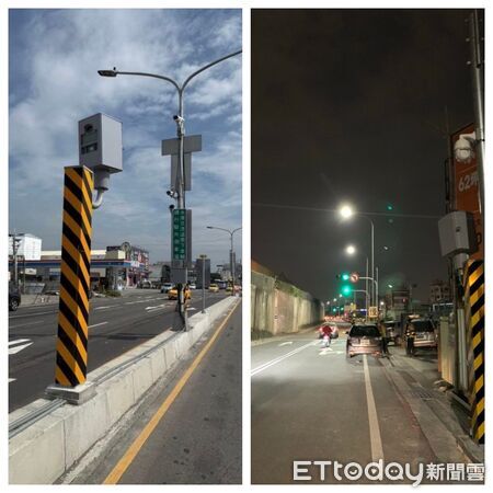 ▲台南2025年固定測速照相桿取締王出爐,永康區高速一街2段與永二街245巷26弄路口全年破萬件。(民眾提供,下同)