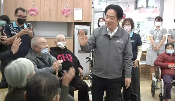 ▲▼總統賴清德參訪「財團法人耕莘健康管理專科學校附設宜蘭縣私立勁好園綜合長照機構」。(圖/共訊)