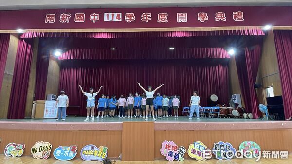 ▲台南市推動「校園拒毒萌芽計畫」,培育國中小反毒領航員,以同儕力量深化反毒教育。(記者林東良翻攝,下同)