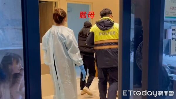 ▲北市毛姓清潔員遭撞死,肇事者家屬現身相驗。(圖/記者陸運陞攝,下同)