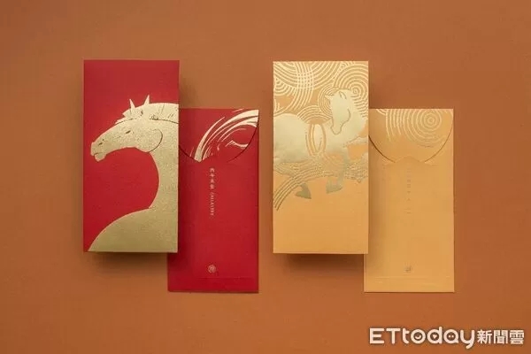 ▲▼中華郵政1月5日開賣「金馬迎春紅包袋」。(圖/中華郵政提供)