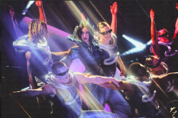 ▲▼ 蔡依林的表演與裝置規模一段比一段還震撼。(圖/凌時差提供)