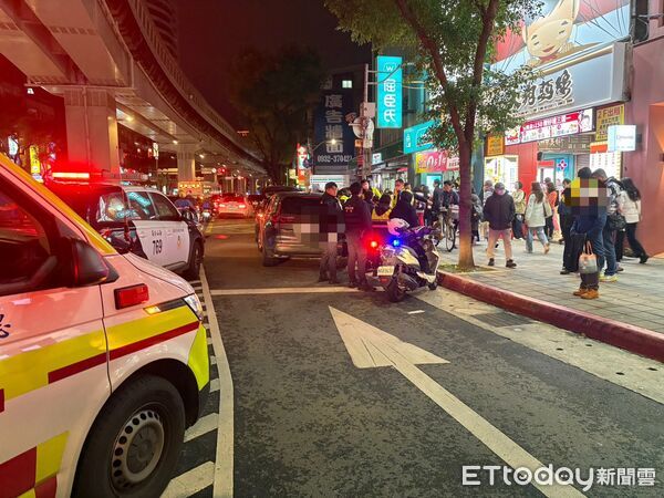 ▲▼板橋文化路驚傳裸女跳車。(圖/記者陸運陞翻攝)