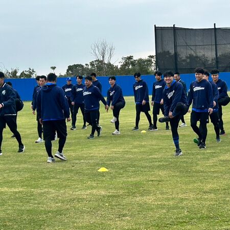 ▲富邦悍將開訓了!。(圖/悍將球團)