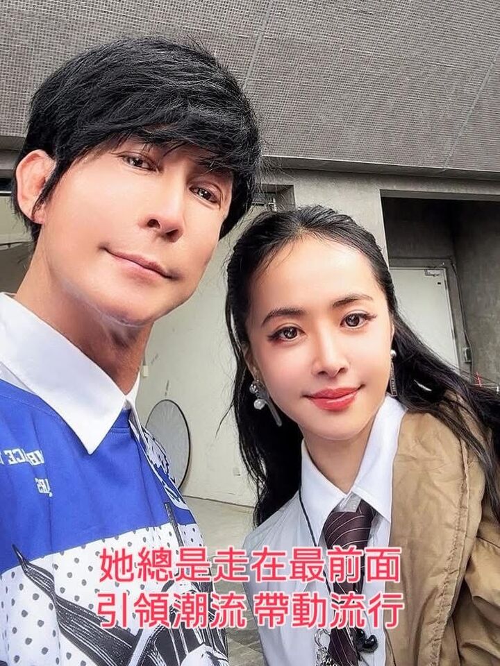 ▲▼蔡依林、張勝豐。(圖/翻攝張勝豐臉書)