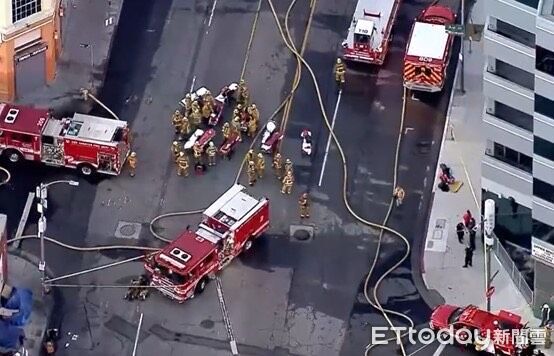 ▲台南市消防局第六大隊推動救災車輛空中標示方案,在車輛頂部清楚標示單位名稱與編碼,提升無人機空中辨識能力。(記者林東良翻攝,下同)