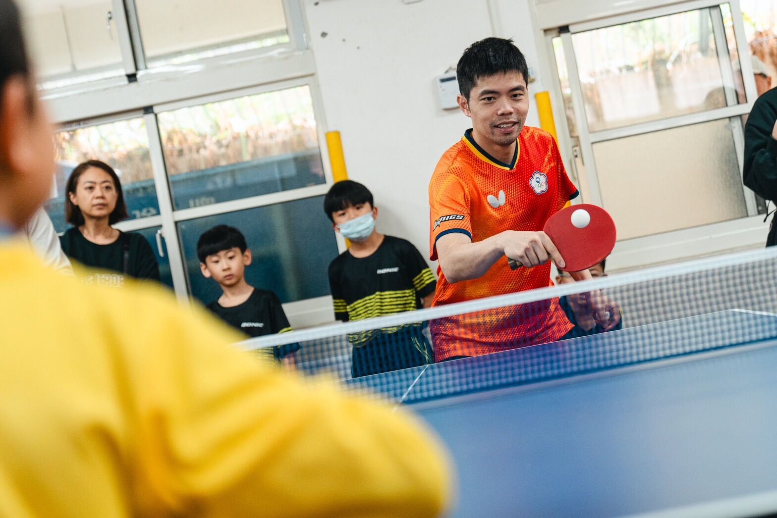 ▲▼ 華航,公益,桌球營,莊智淵,彰化,學童。(圖/中華航空提供)