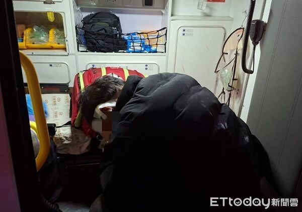 ▲造成朱男額頭撕裂傷。(圖/中壢警分局提供)