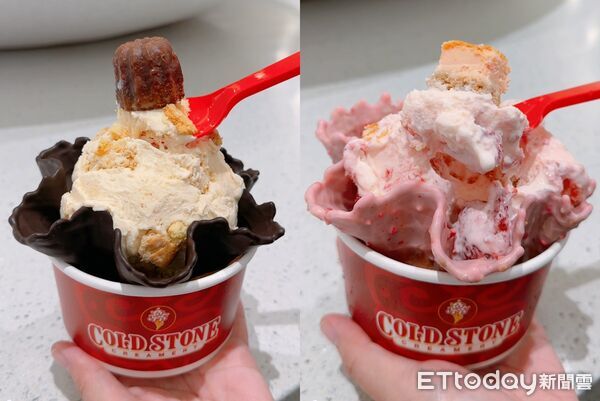▲▼COLD STONE推「草莓巴斯克」、「可麗露戀曲」。(圖/記者蕭筠攝)