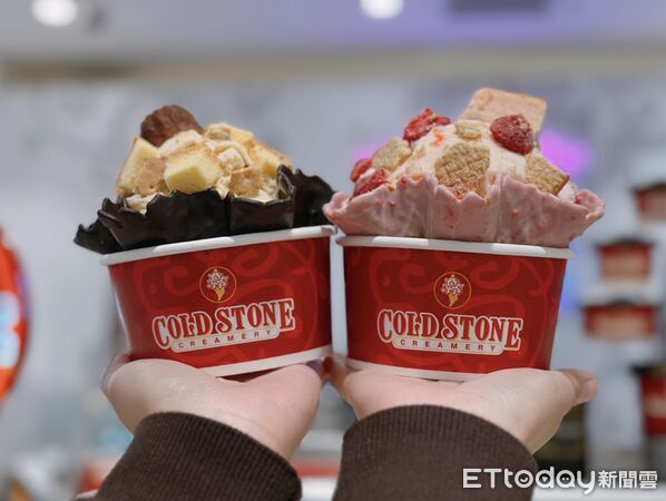 ▲▼COLD STONE推「草莓巴斯克」、「可麗露戀曲」。(圖/記者蕭筠攝)