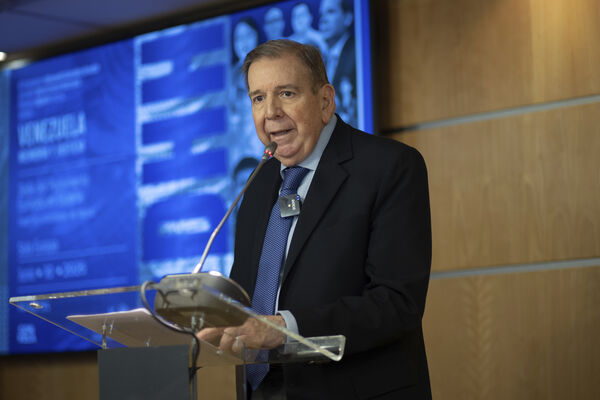 ▲▼ 流亡西班牙的委內瑞拉反對派領袖龔薩雷茲(Edmundo González)。(圖/達志影像/美聯社)